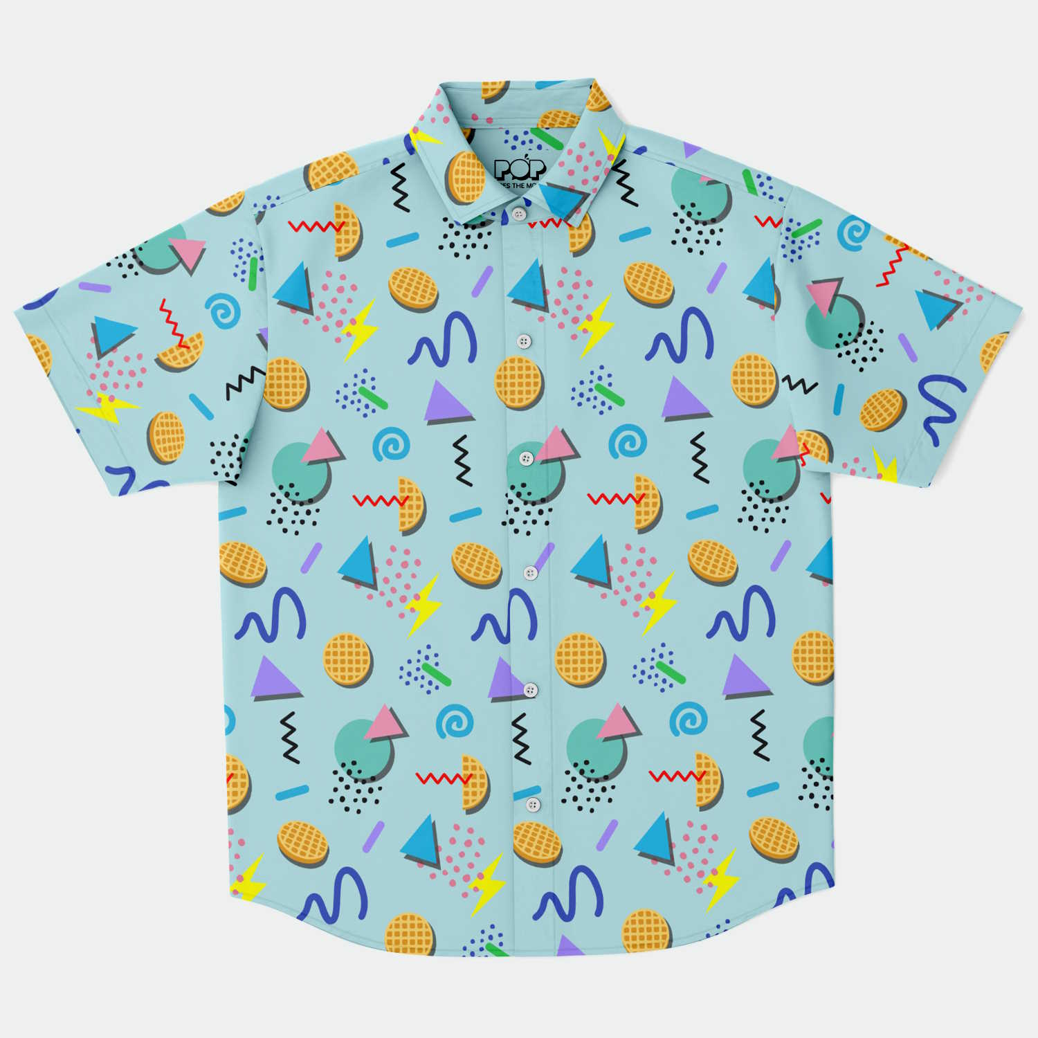 Retro Waffle Extravaganza Hawaiian Shirt