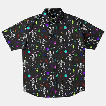 Raving Skeletons Hawaiian Shirt