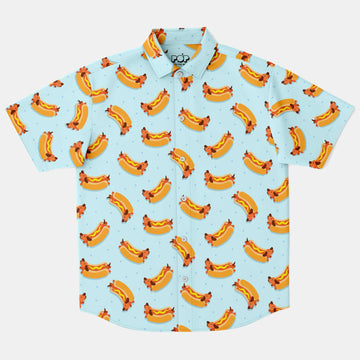 Hawt Dawg Hawaiian Shirt