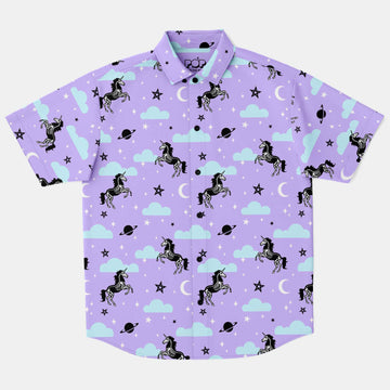 Gothic Unicorn Hawaiian Shirt