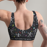 Raving Skeletons Bralette