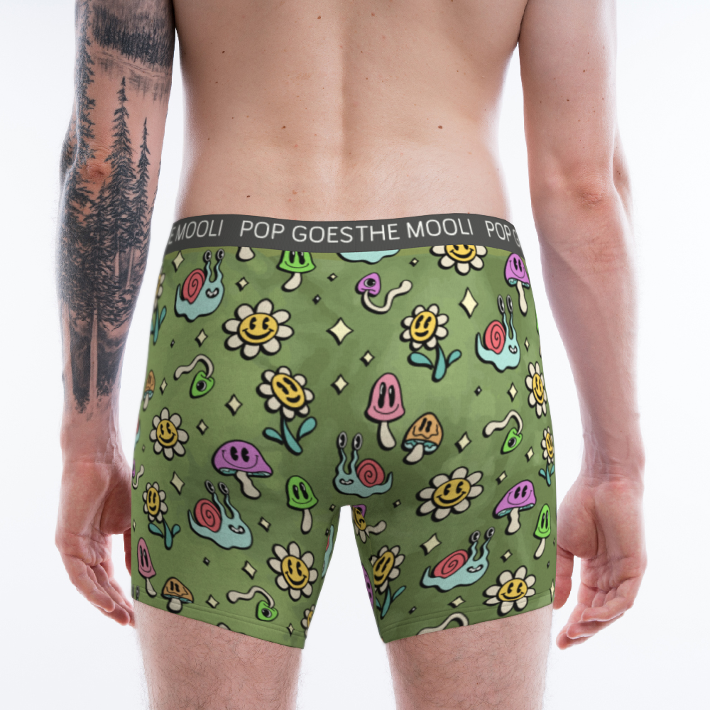Trippy Garden Mens Boxers