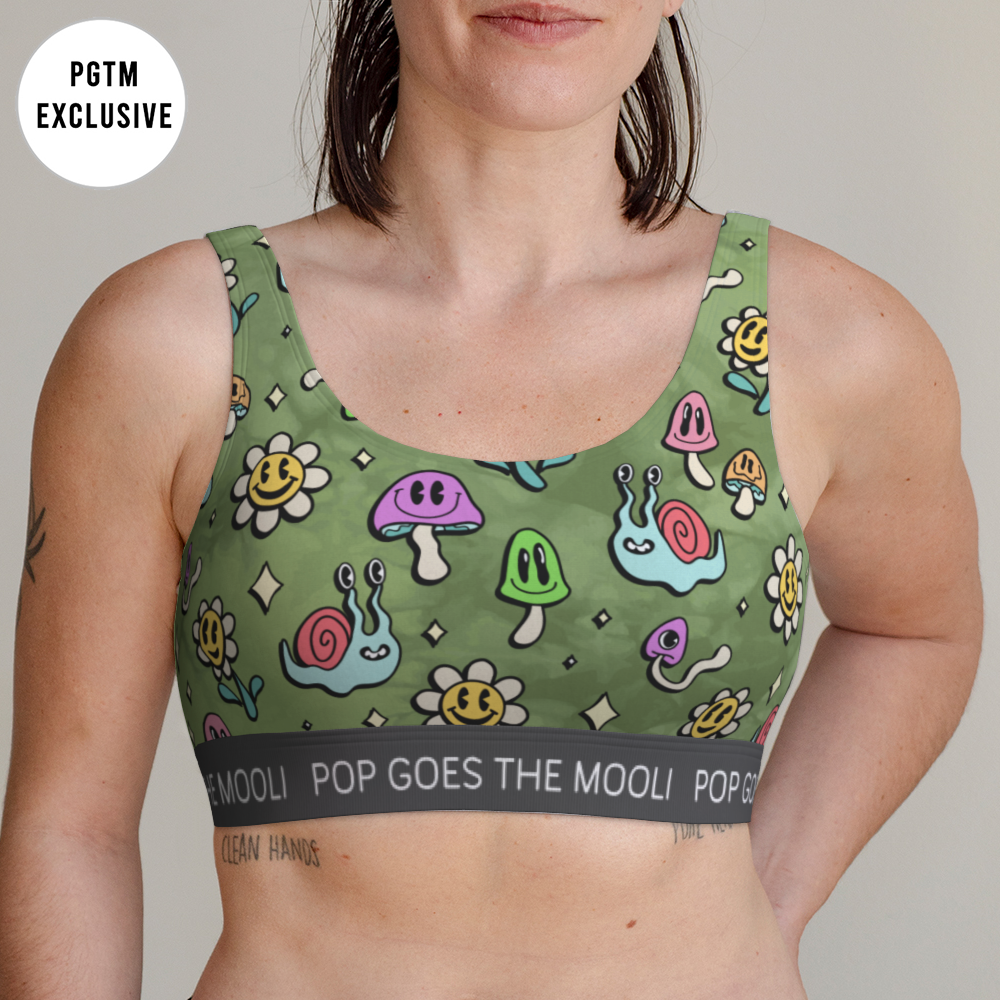Trippy Garden Bralette