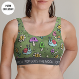 Trippy Garden Bralette