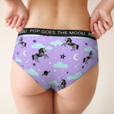 Gothic Unicorn Womens Cheeky Briefs