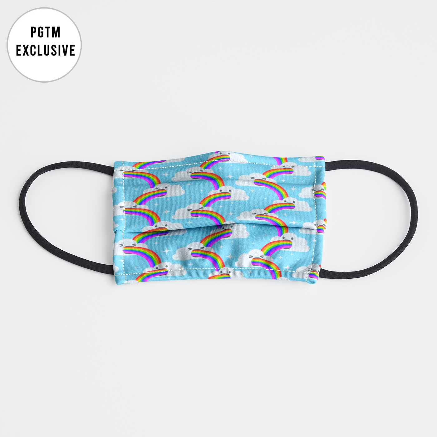Barfing Rainbows Face Mask