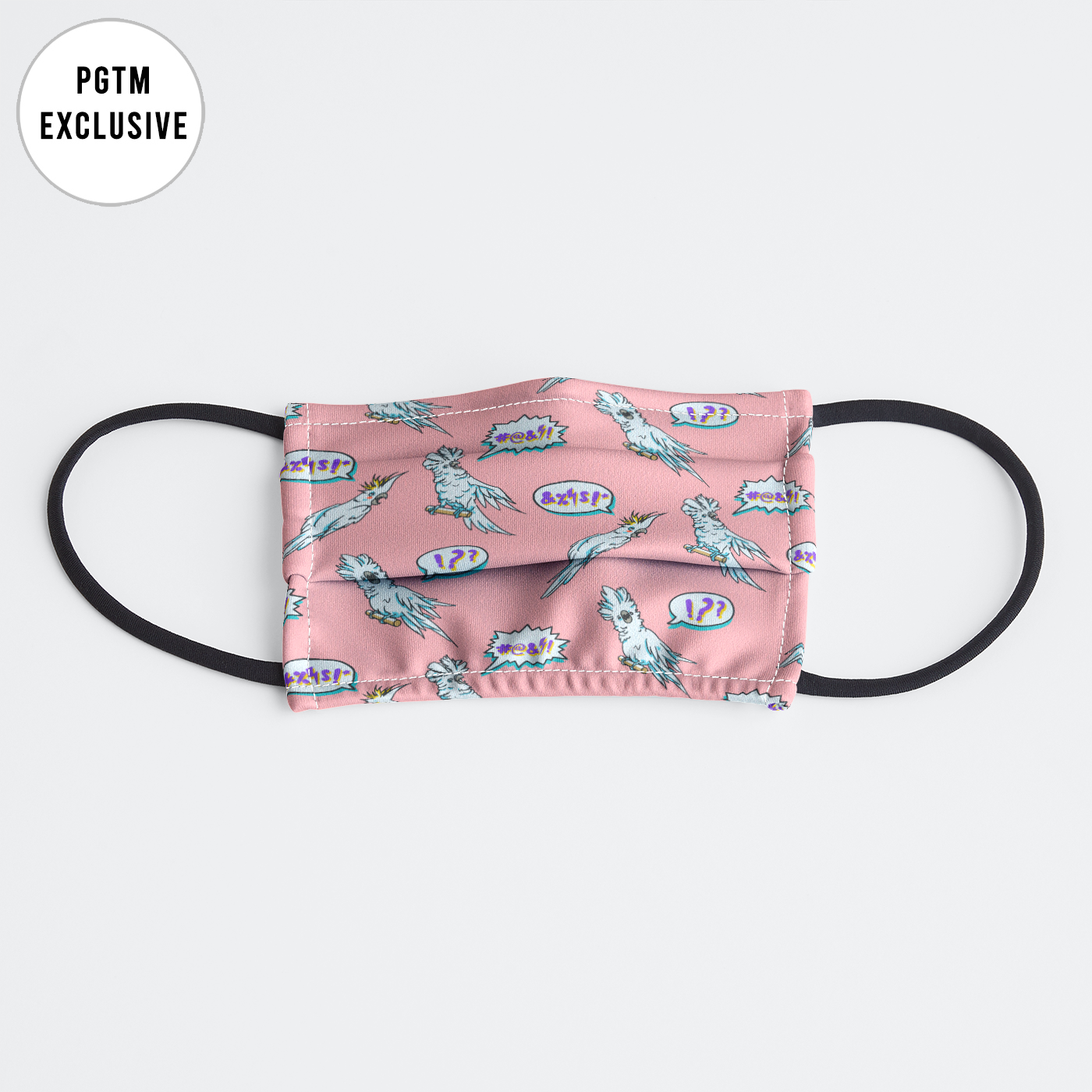 Angry Cocks Face Mask