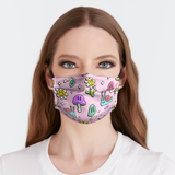 Trippy Garden Face Mask