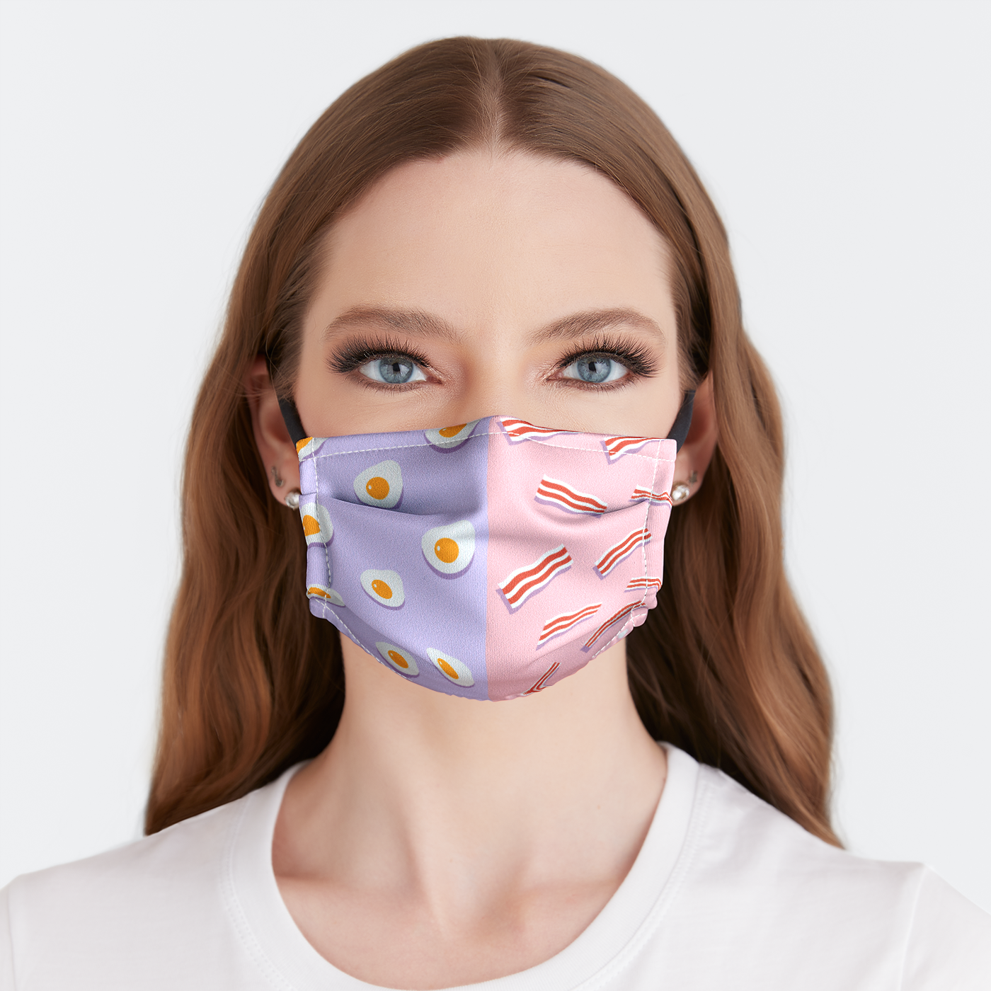 Bacon 'N' Eggs Face Mask