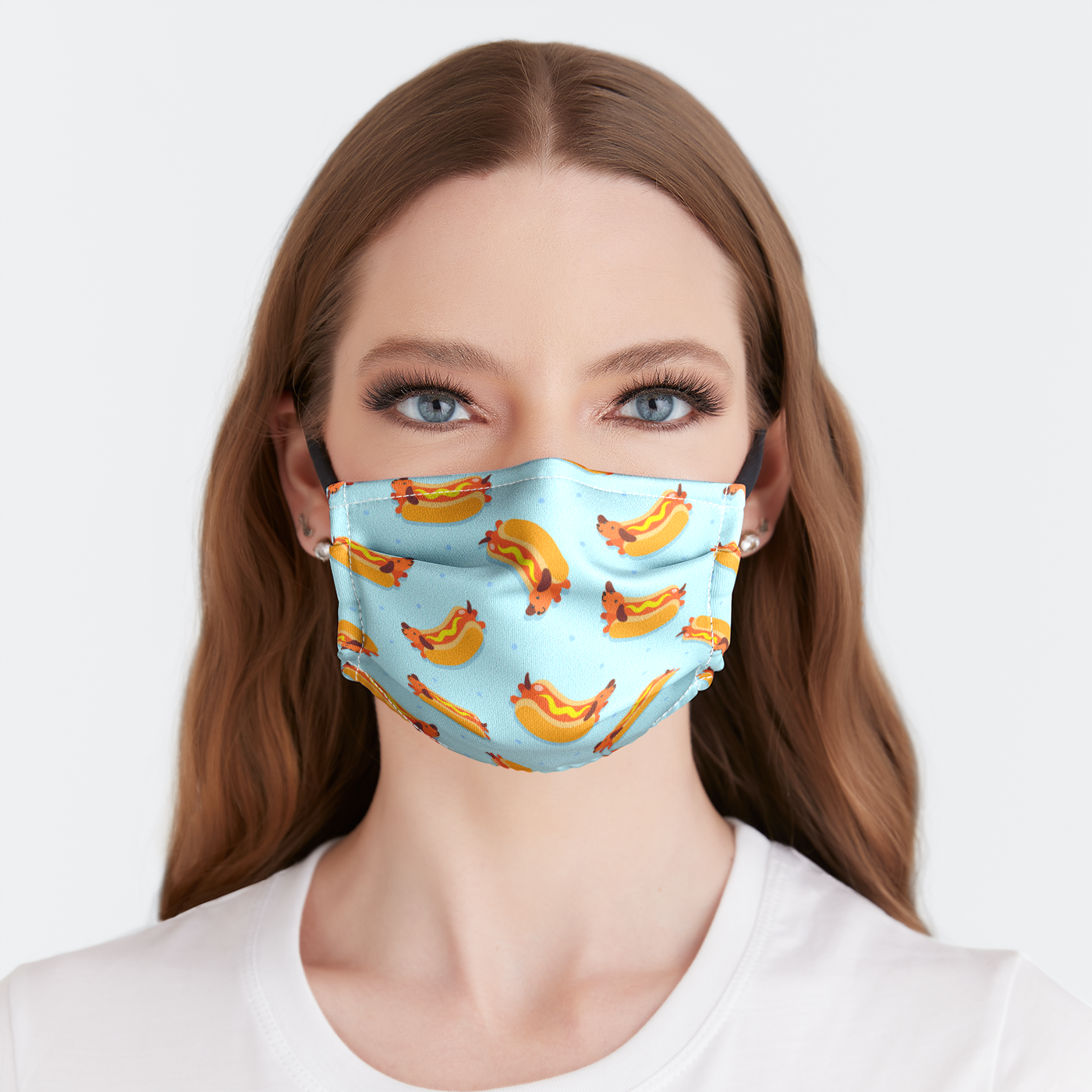 Hawt Dawg Face Mask