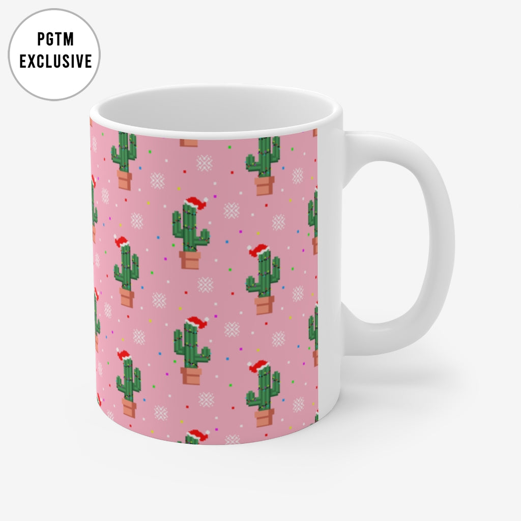 Xmas Cactus Coffee Mug