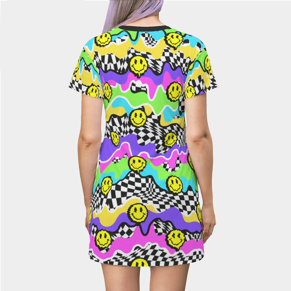Psychedelic Smiley Dress
