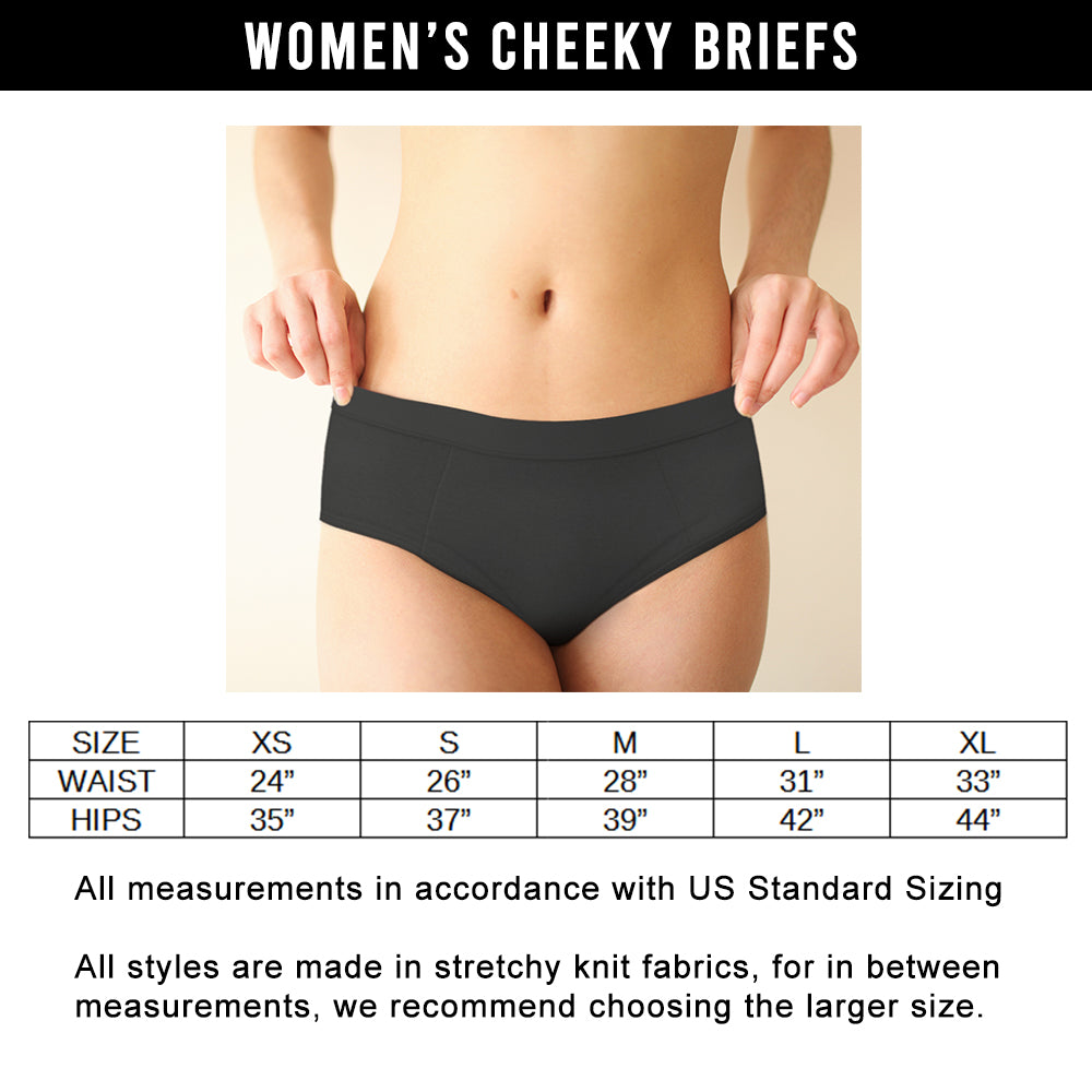 Space Cows Womens Cheeky Briefs