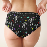 Raving Skeletons Womens Cheeky Briefs