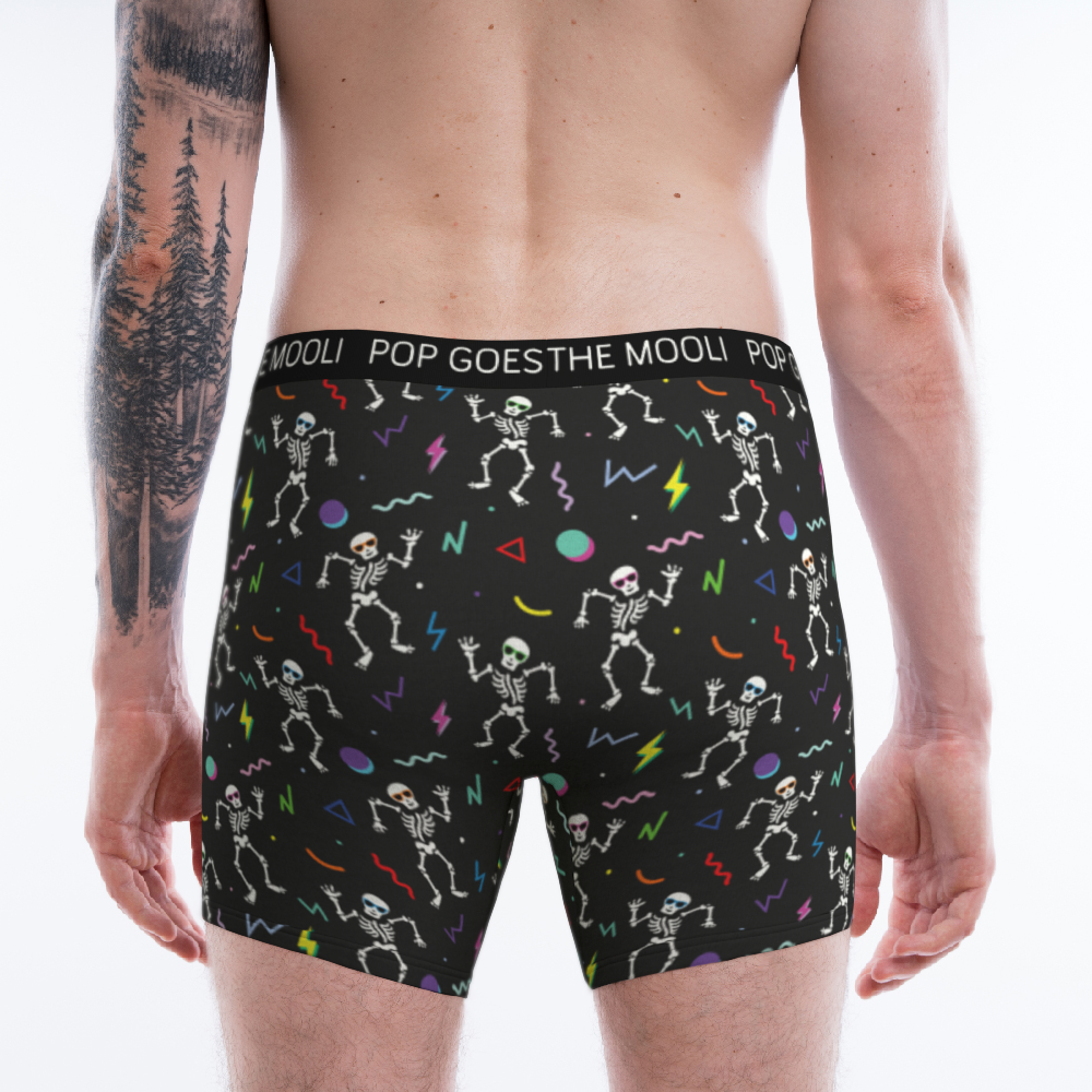 Raving Skeletons Mens Boxers