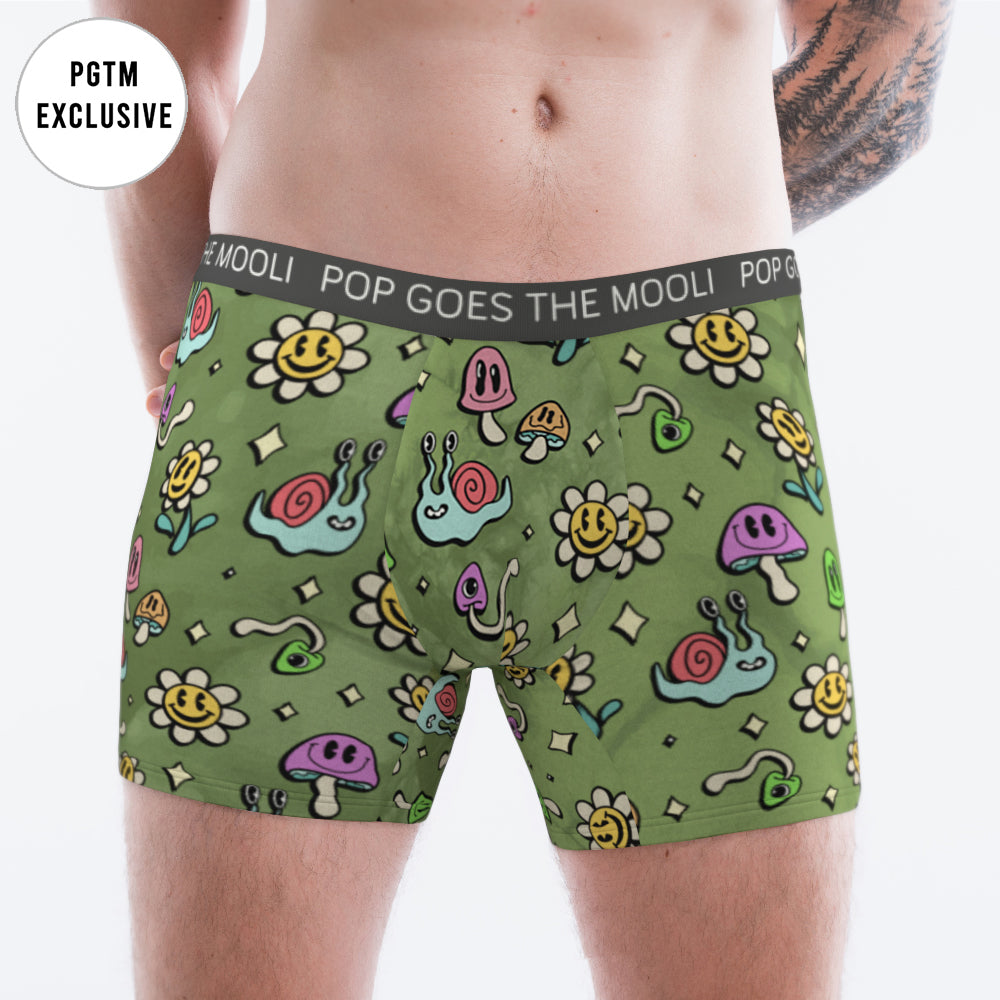 Trippy Garden Mens Boxers