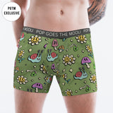 Trippy Garden Mens Boxers