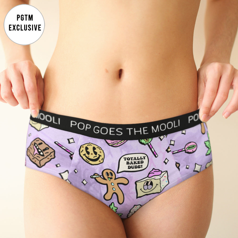 Baked Bakes Womens Cheeky Briefs