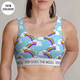 Barfing Rainbows Bralette