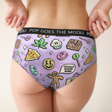 Baked Bakes Womens Cheeky Briefs