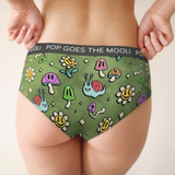 Trippy Garden Womens Cheeky Briefs