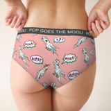 Angry Cocks Womens Cheeky Briefs