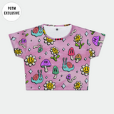 Trippy Garden Crop Top