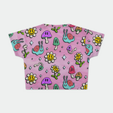 Trippy Garden Crop Top