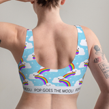 Barfing Rainbows Bralette