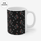 Xmas Dinosaur Coffee Mug