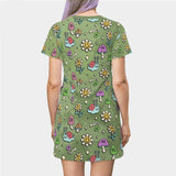 Trippy Garden Dress