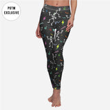 Raving Skeletons Leggings