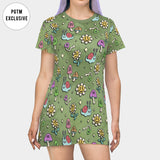 Trippy Garden Dress