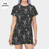 Raving Skeletons Dress