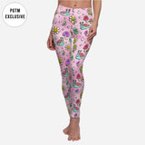 Trippy Garden Leggings