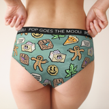 Baked Bakes Womens Cheeky Briefs