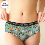 Baked Bakes Womens Cheeky Briefs